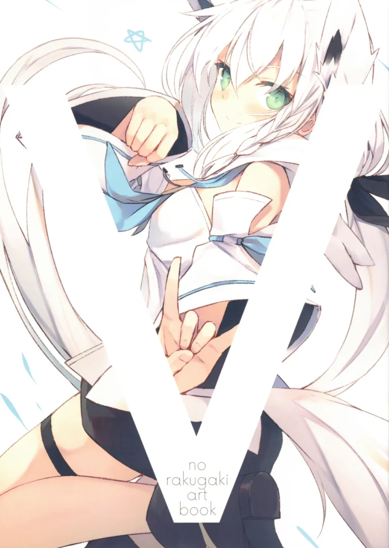 V no rakugaki art book - Nagishiro Mito [white parabellum]